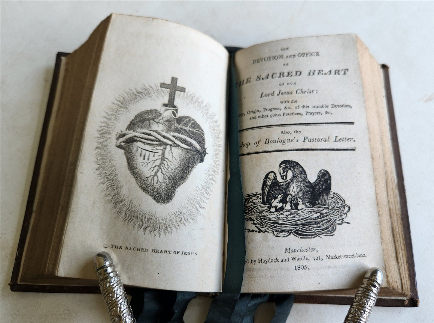 1799 THE POSEY of PRAYERS or KEY of HEAVEN in ENGLISH antique