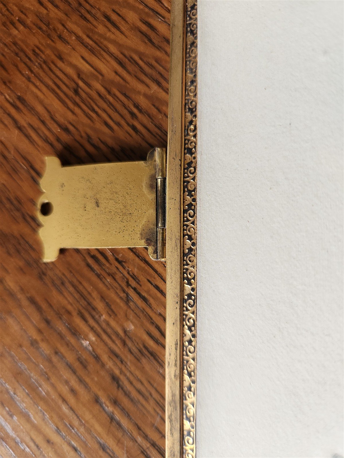 1880s BOOK OF COMMON PRAYER in ENGLISH antique FINE BINDING DECORATED with BRASS