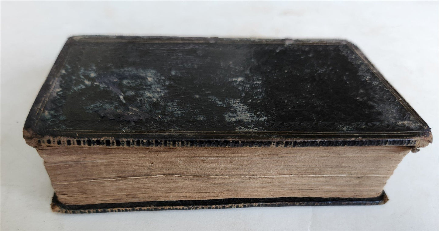 1774 BOOK OF COMMON PRAYER in ENGLISH antique ILLUSTRATED