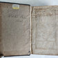 1774 BOOK OF COMMON PRAYER in ENGLISH antique ILLUSTRATED