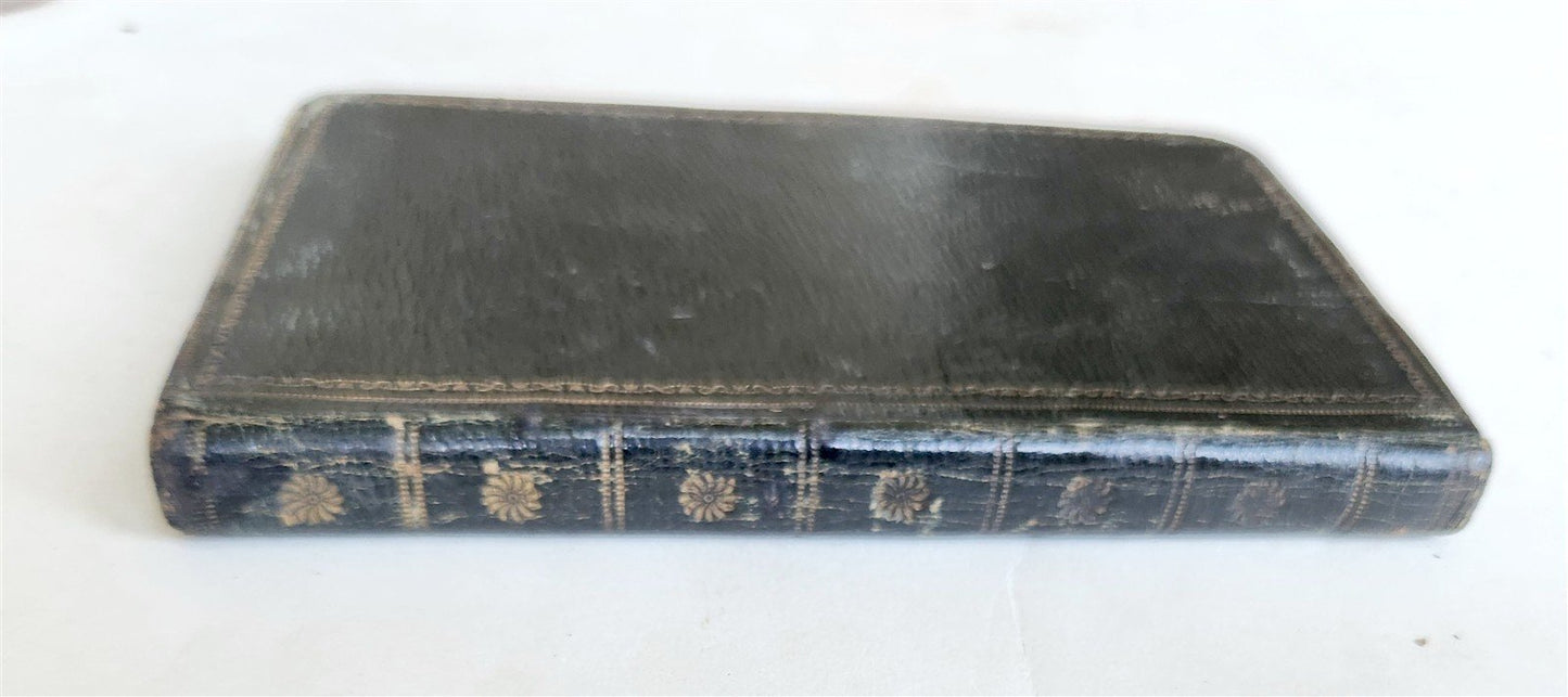 1750s THE NEW WEEK'S PREPARATION for ...LORD'S SUPPER in ENGLISH antique