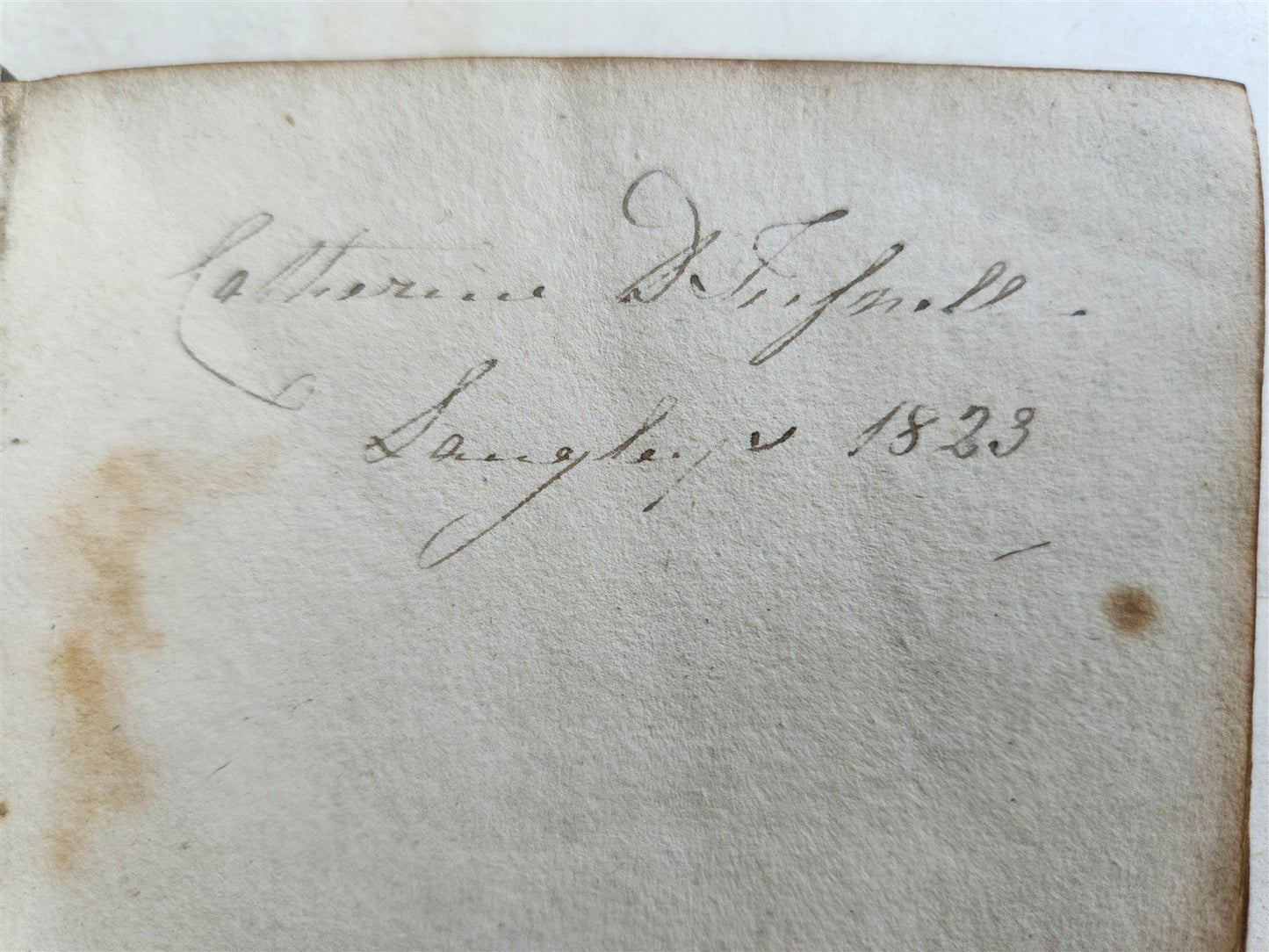 1750s THE NEW WEEK'S PREPARATION for ...LORD'S SUPPER in ENGLISH antique