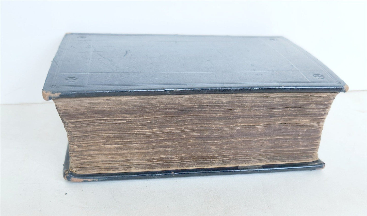 1640 BIBLE in ENGLISH OLD AND NEW TESTAMENT antique ILLUSTRATED