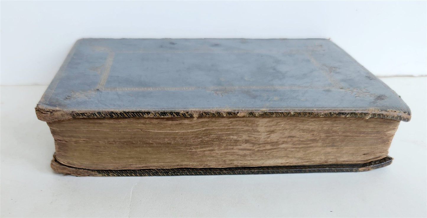 1660 BIBLE in ENGLISH OLD AND NEW TESTAMENT antique