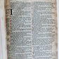 1660 BIBLE in ENGLISH OLD AND NEW TESTAMENT antique