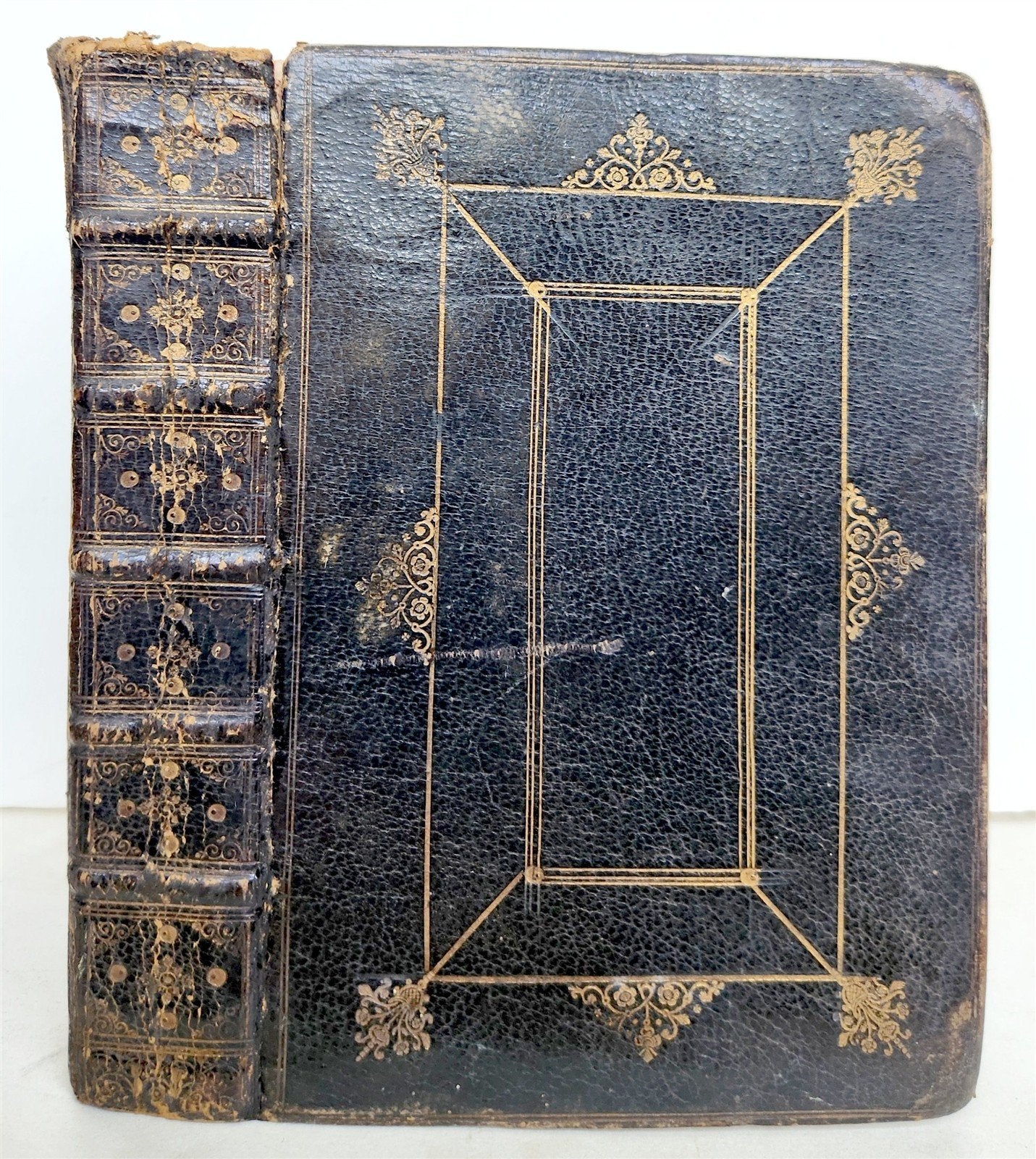 1715 BIBLE in ENGLISH OLD AND NEW TESTAMENT antique Edinburgh SCOTLAND