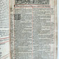 1715 BIBLE in ENGLISH OLD AND NEW TESTAMENT antique Edinburgh SCOTLAND