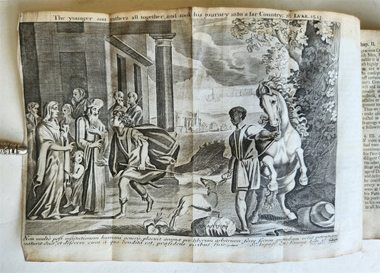 1713 THE PENITENT PARDON'D or DISCOURSE of NATURE of SIN antique ILLUSTRATED