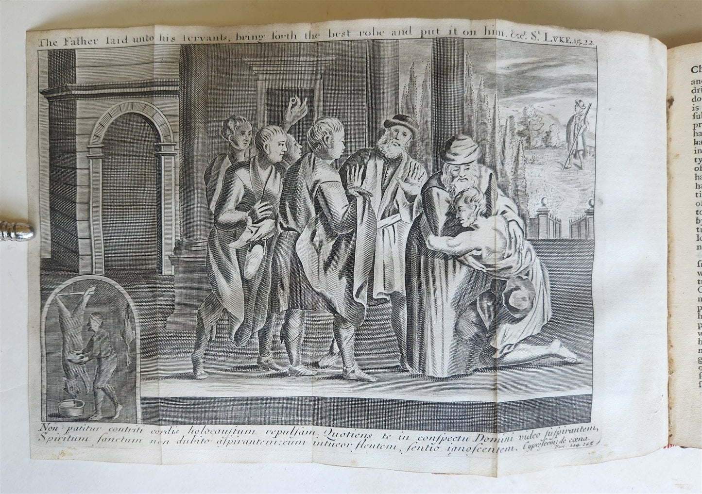 1713 THE PENITENT PARDON'D or DISCOURSE of NATURE of SIN antique ILLUSTRATED