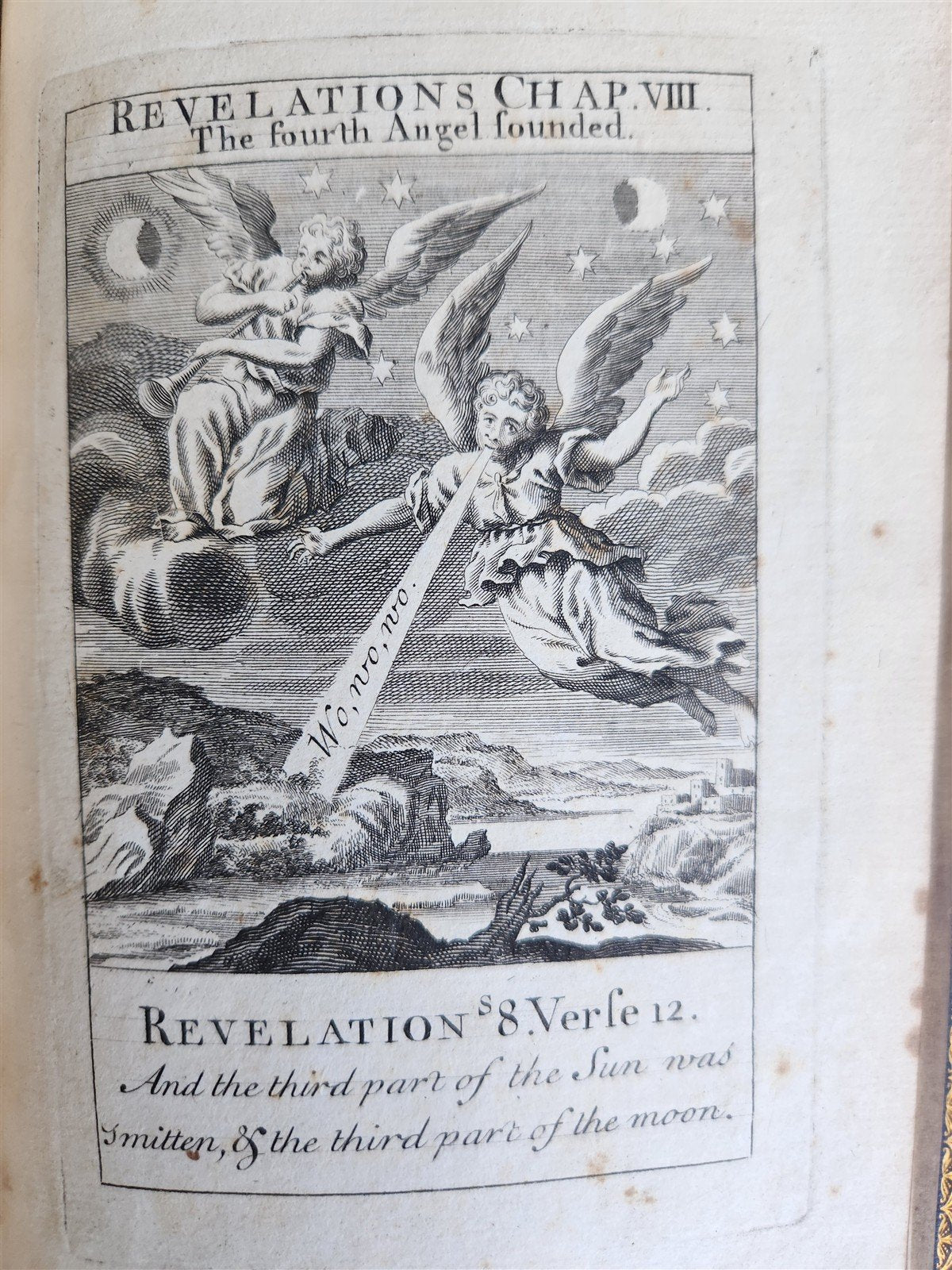 1727 BIBLE'S HISTORICAL NARRATION antique ILLUSTRATED
