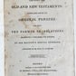 1815 BIBLE in ENGLISH OLD and NEW TESTAMENTS antique OXFORD