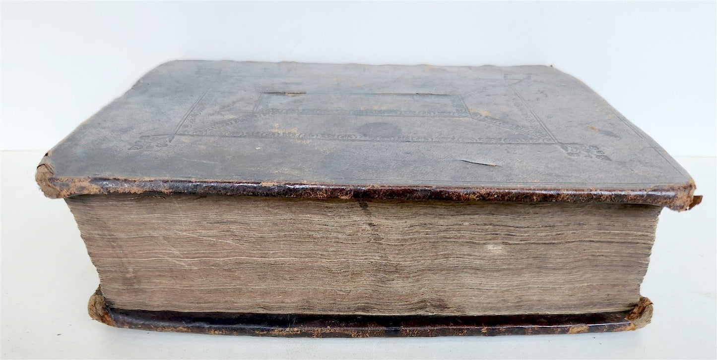 1639 BIBLE in ENGLISH OLD and NEW TESTAMENTS antique CAMBRIDGE