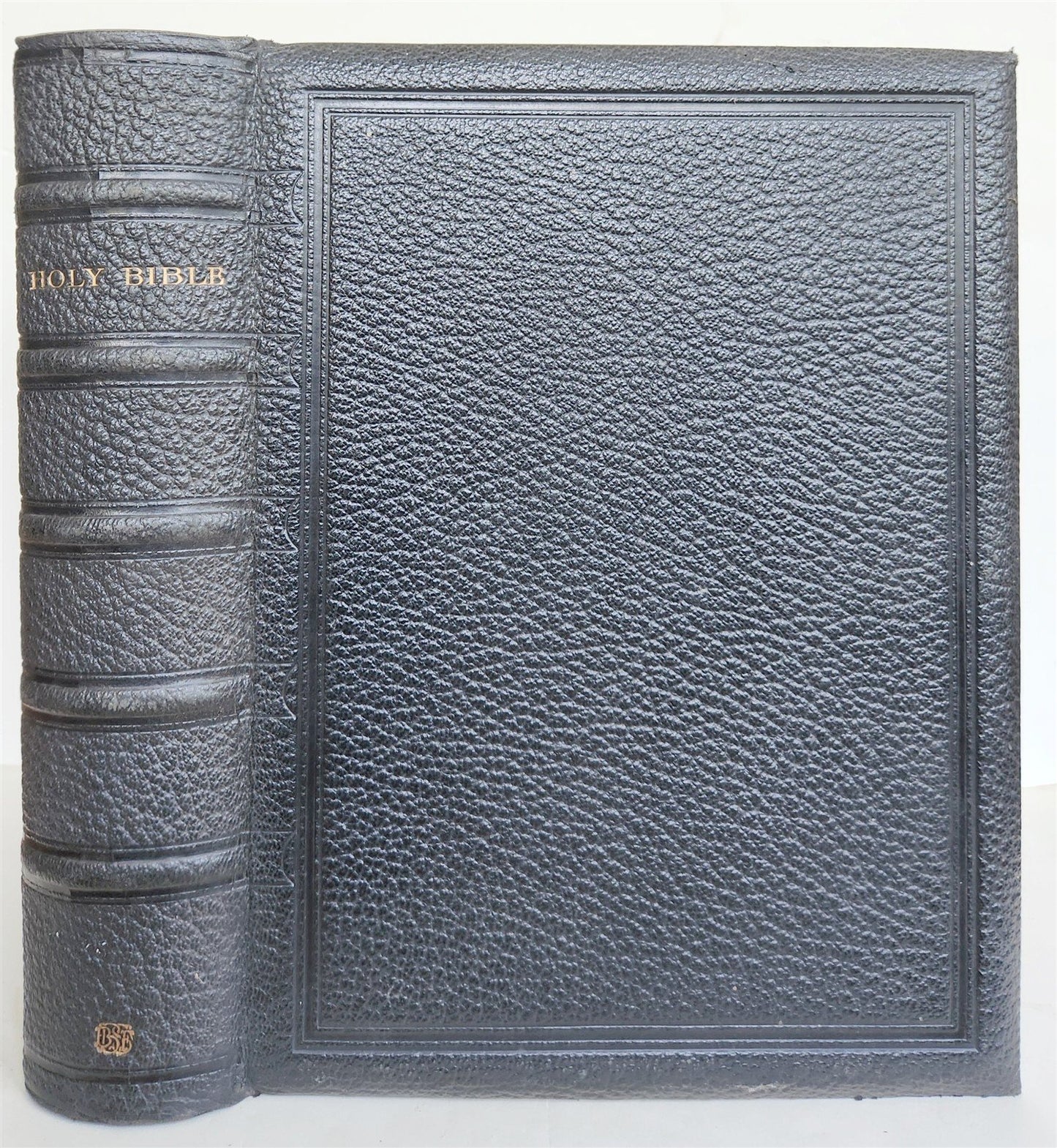 1914 BIBLE in ENGLISH OLD and NEW TESTAMENTS antique FOLIO illustrated w/ MAPS