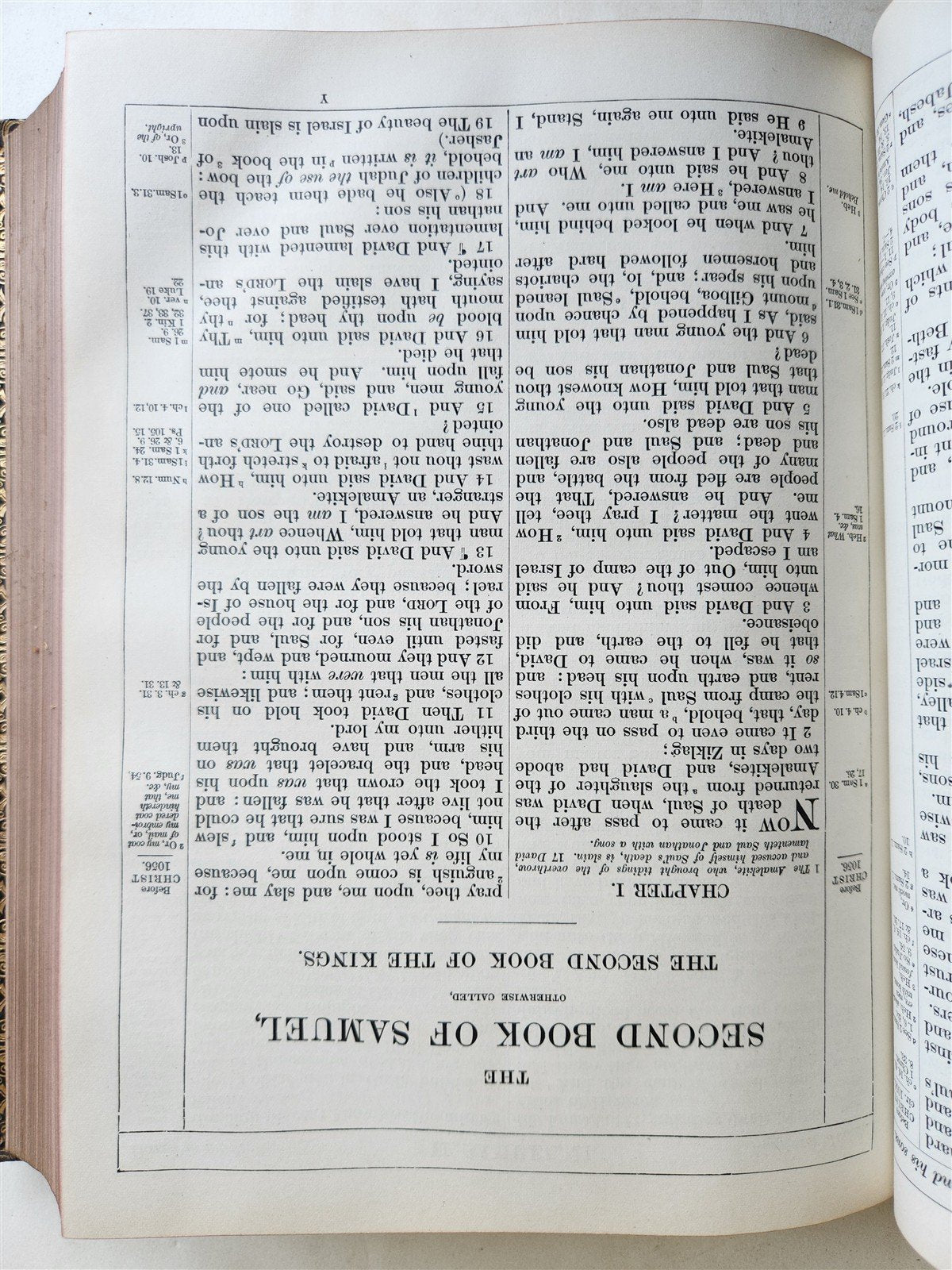 1914 BIBLE in ENGLISH OLD and NEW TESTAMENTS antique FOLIO illustrated w/ MAPS