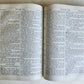 1914 BIBLE in ENGLISH OLD and NEW TESTAMENTS antique FOLIO illustrated w/ MAPS