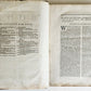 1748 BOOK OF COMMON PRAYER in ENGLISH antique FOLIO