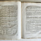 1748 BOOK OF COMMON PRAYER in ENGLISH antique FOLIO