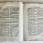 1748 BOOK OF COMMON PRAYER in ENGLISH antique FOLIO