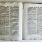 1748 BOOK OF COMMON PRAYER in ENGLISH antique FOLIO