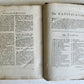 1748 BOOK OF COMMON PRAYER in ENGLISH antique FOLIO