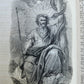 1836 BIBLE in ENGLISH 3 volumes OLD and NEW TESTAMENTS antique ILLUSTRATED