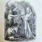 1836 BIBLE in ENGLISH 3 volumes OLD and NEW TESTAMENTS antique ILLUSTRATED