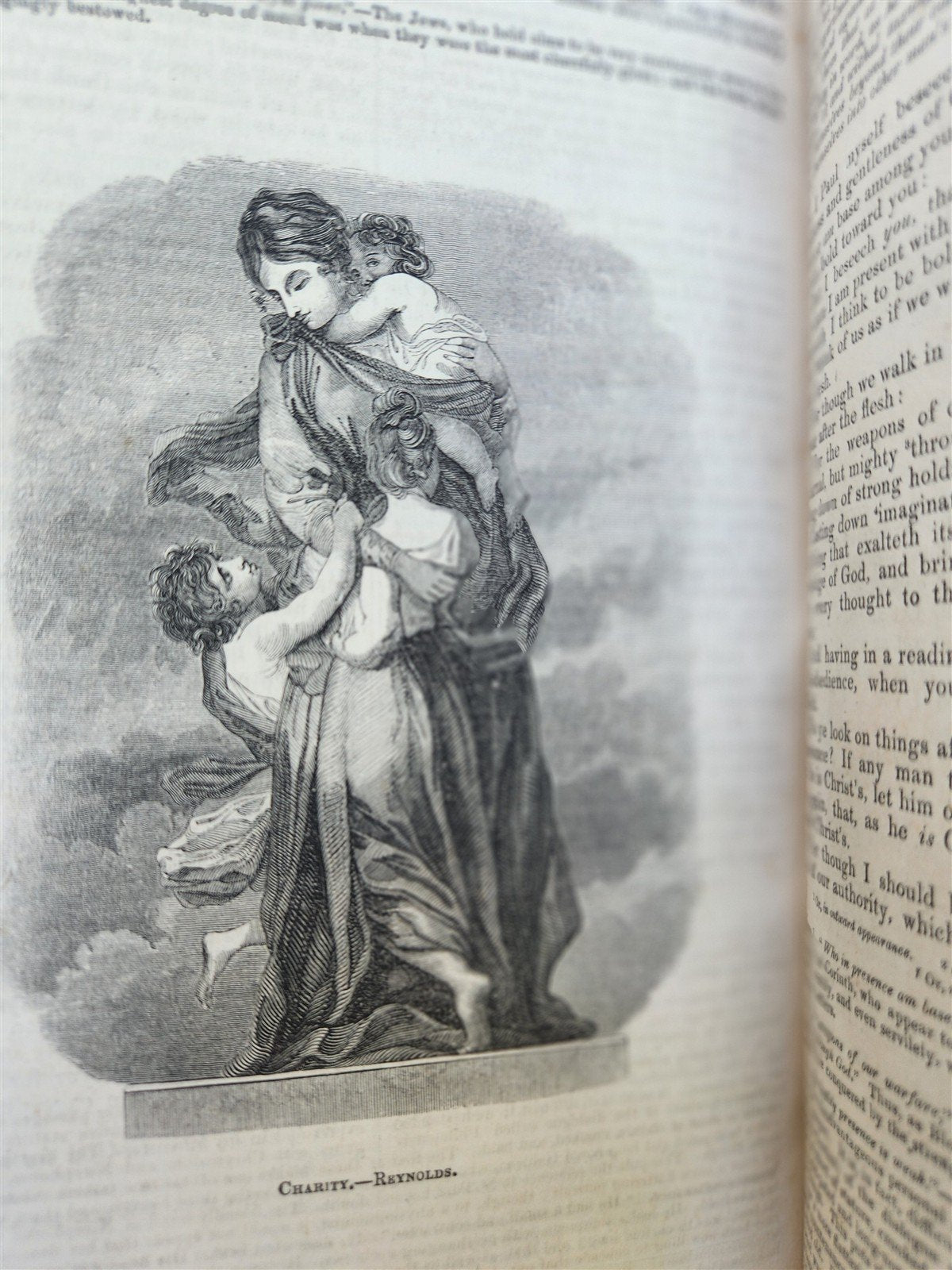 1836 BIBLE in ENGLISH 3 volumes OLD and NEW TESTAMENTS antique ILLUSTRATED