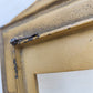 AMERICAN WWI ERA PARTRIOTIC METAL PHOTO FRAME antique MILITARY ARTILLERY
