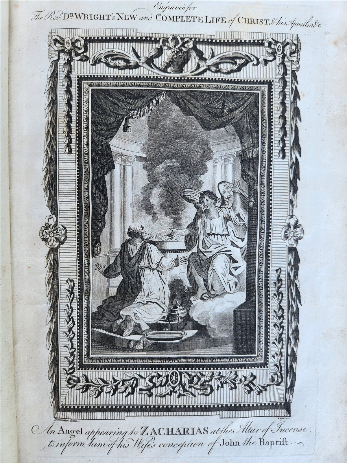 1760s LIFE of OUR BLESSED LORD & SAVIOUR JESUS CHRIST antique ILLUSTRATED FOLIO