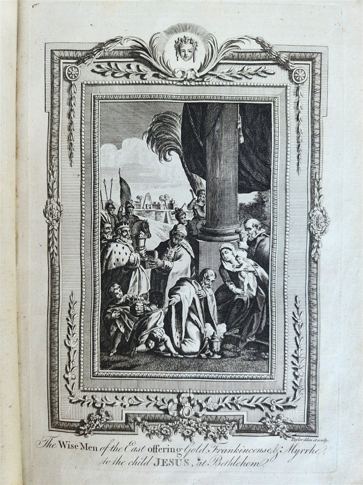 1760s LIFE of OUR BLESSED LORD & SAVIOUR JESUS CHRIST antique ILLUSTRATED FOLIO