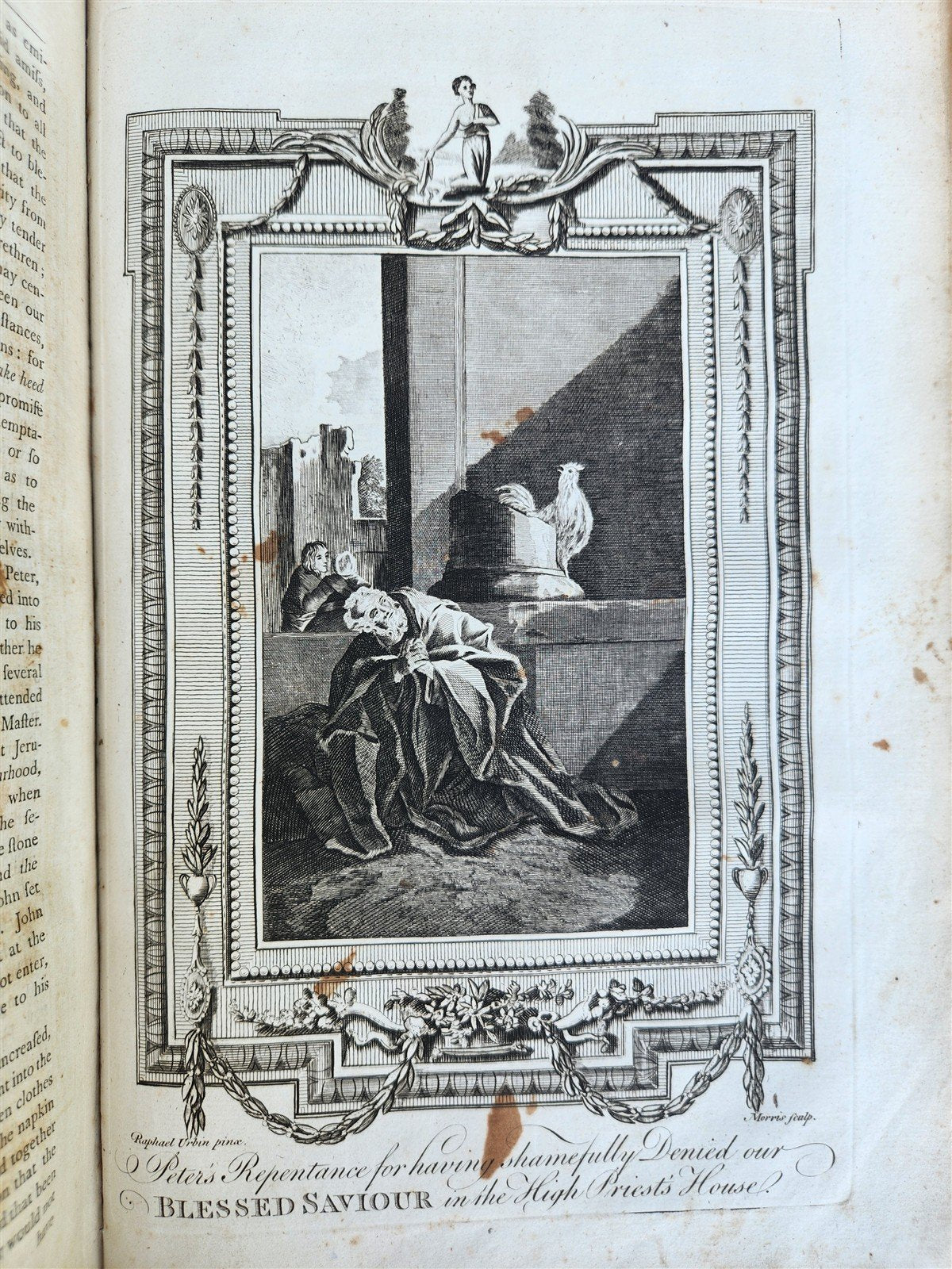 1760s LIFE of OUR BLESSED LORD & SAVIOUR JESUS CHRIST antique ILLUSTRATED FOLIO