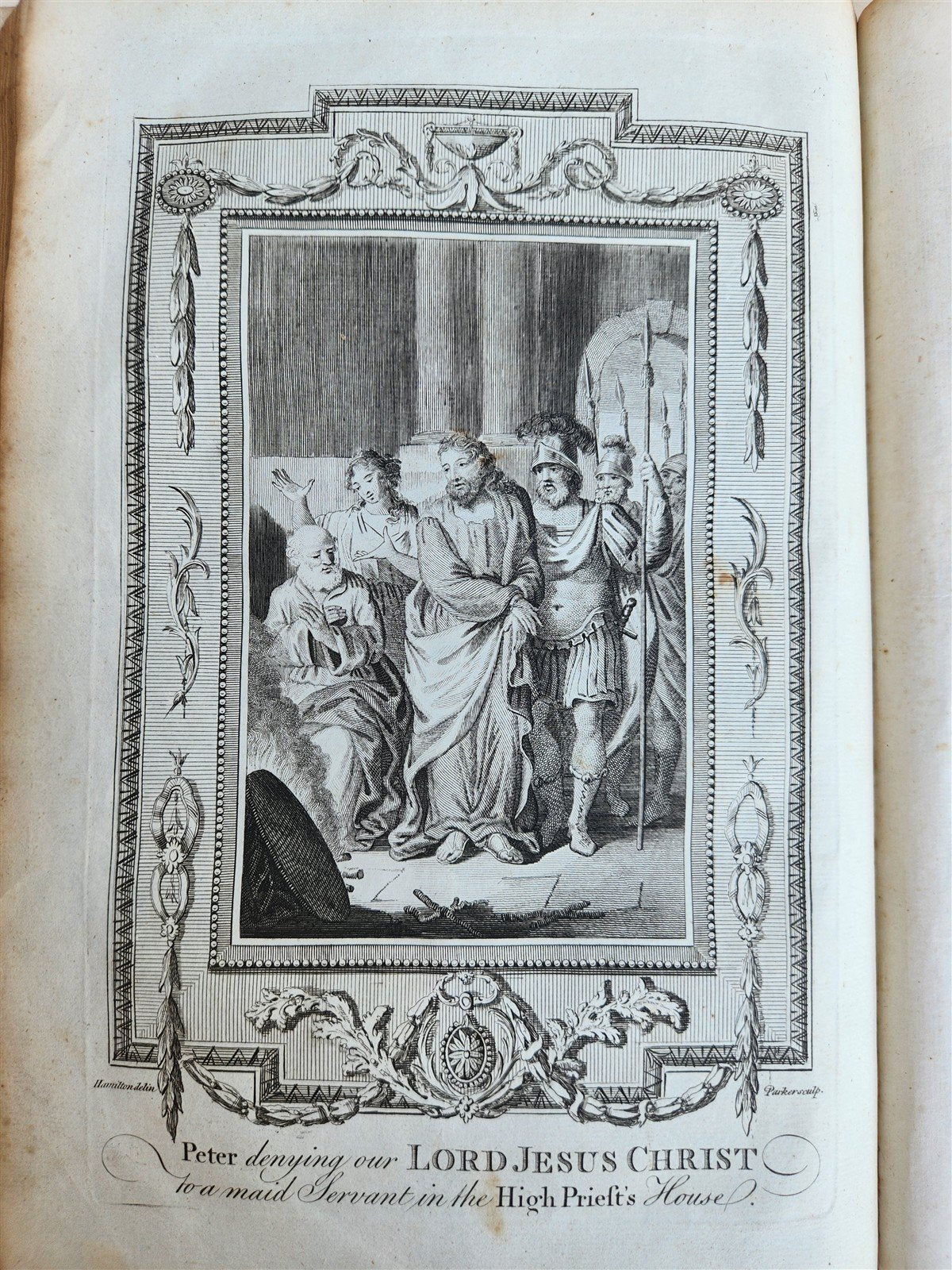1760s LIFE of OUR BLESSED LORD & SAVIOUR JESUS CHRIST antique ILLUSTRATED FOLIO