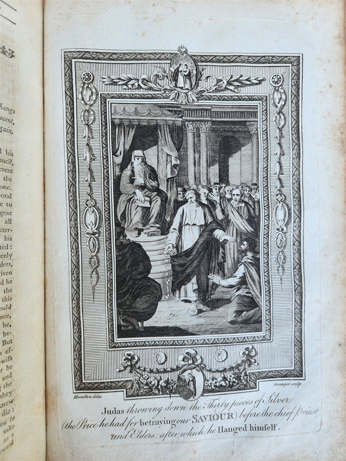 1760s LIFE of OUR BLESSED LORD & SAVIOUR JESUS CHRIST antique ILLUSTRATED FOLIO