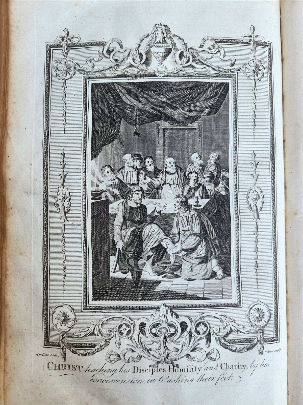1760s LIFE of OUR BLESSED LORD & SAVIOUR JESUS CHRIST antique ILLUSTRATED FOLIO