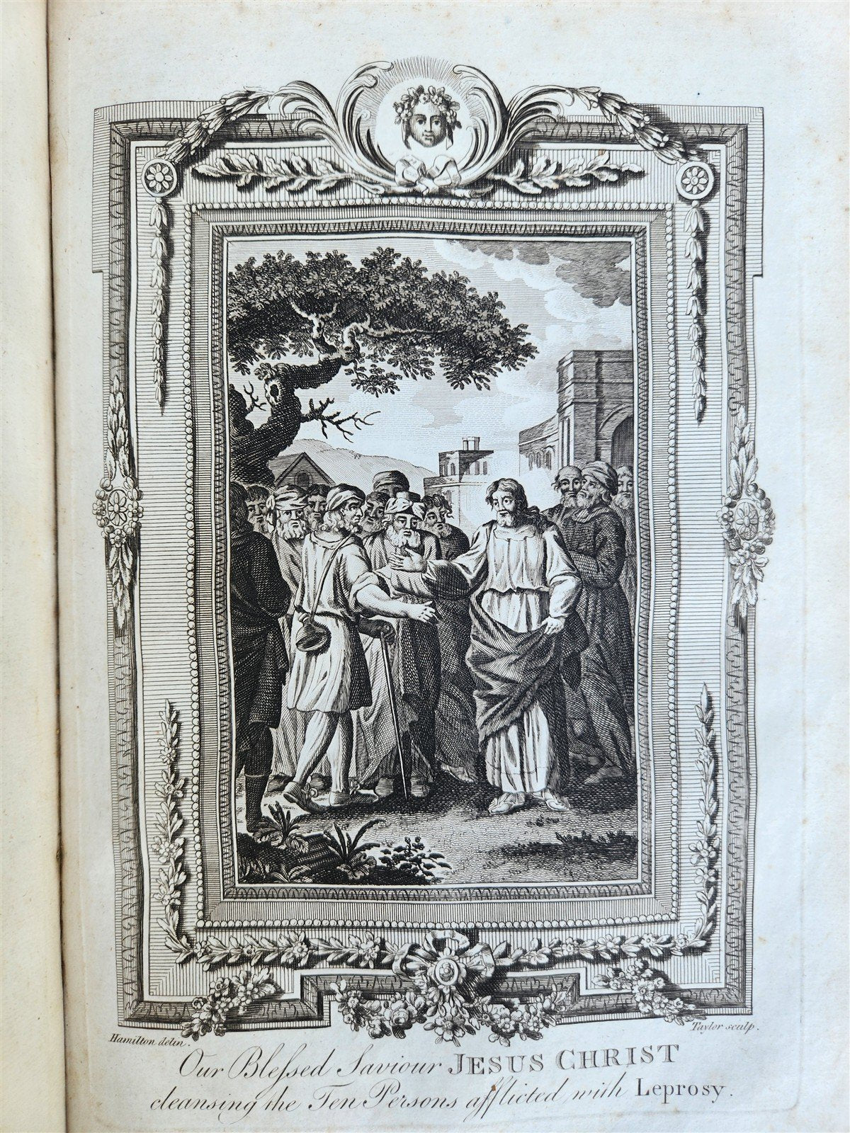 1760s LIFE of OUR BLESSED LORD & SAVIOUR JESUS CHRIST antique ILLUSTRATED FOLIO