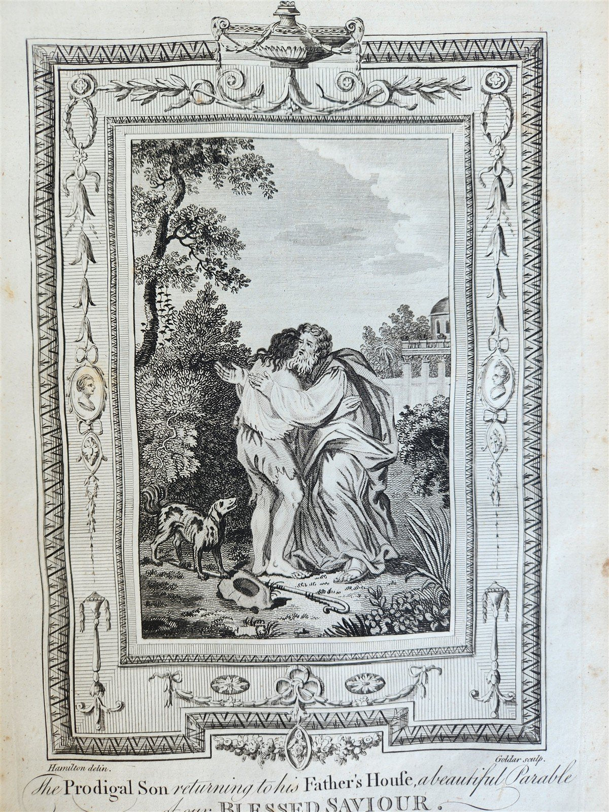 1760s LIFE of OUR BLESSED LORD & SAVIOUR JESUS CHRIST antique ILLUSTRATED FOLIO