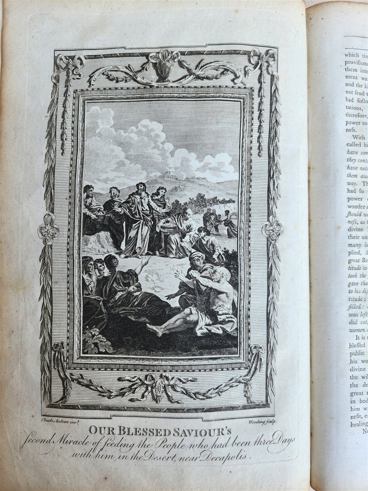 1760s LIFE of OUR BLESSED LORD & SAVIOUR JESUS CHRIST antique ILLUSTRATED FOLIO