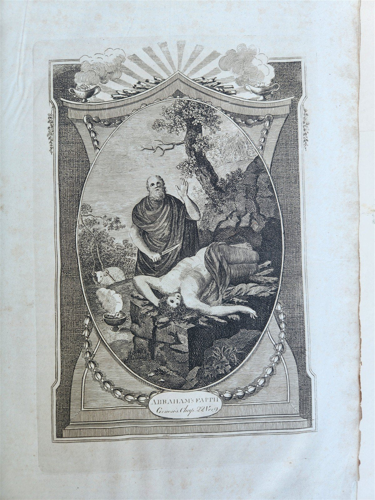 1797 BIBLE in ENGLISH OLD & NEW TESTAMENT antique ILLUSTRATED MASSIVE FOLIO