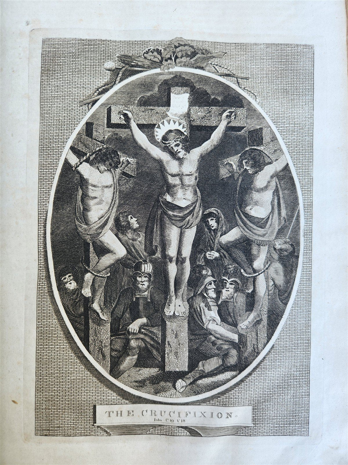 1797 BIBLE in ENGLISH OLD & NEW TESTAMENT antique ILLUSTRATED MASSIVE FOLIO
