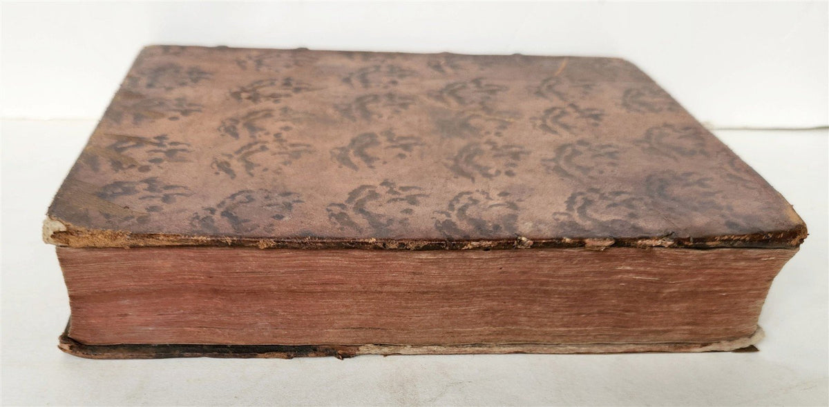 1760 ANTIPHONARIUM ROMANUM BREVIARIUM 'Sacro Sancti Concilii Tridentini' antique