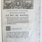 1725 MATHEMATICS ILLUSTRATED w/ 34 FOLDING PLATES antique Cours de Mathematique
