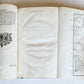 1725 MATHEMATICS ILLUSTRATED w/ 34 FOLDING PLATES antique Cours de Mathematique