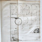 1725 MATHEMATICS ILLUSTRATED w/ 34 FOLDING PLATES antique Cours de Mathematique