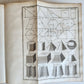 1725 MATHEMATICS ILLUSTRATED w/ 34 FOLDING PLATES antique Cours de Mathematique