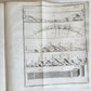 1725 MATHEMATICS ILLUSTRATED w/ 34 FOLDING PLATES antique Cours de Mathematique