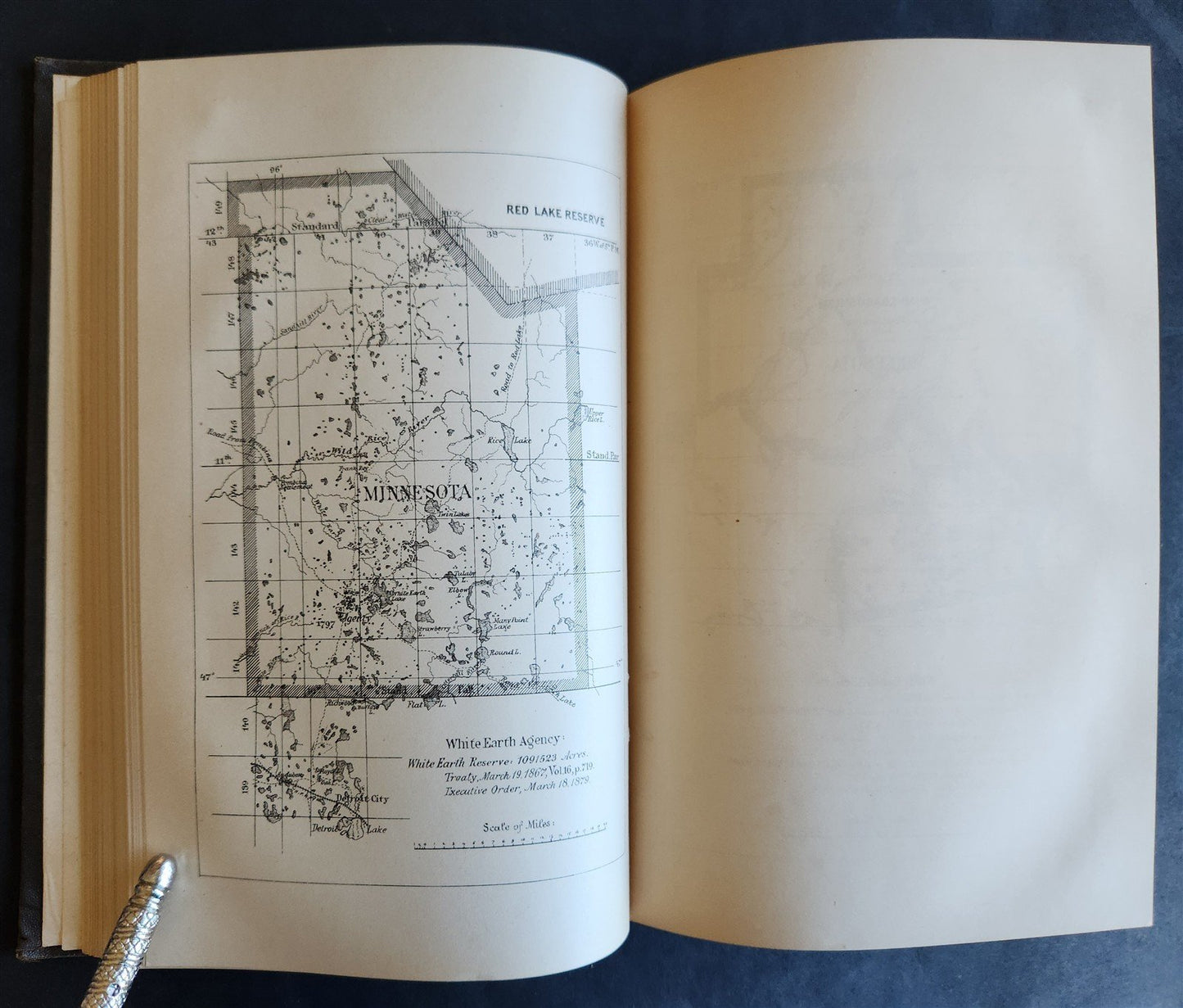 1879 REPORT of COMMISSIONER OF INDIAN AFFAIRS antique w/ MAPS of RESERVATIONS