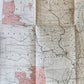 1883 REPORT of BOARD of INDIAN COMMISSIONERS antique w/ MAP of RESERVATIONS