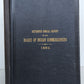 1883 REPORT of BOARD of INDIAN COMMISSIONERS antique w/ MAP of RESERVATIONS