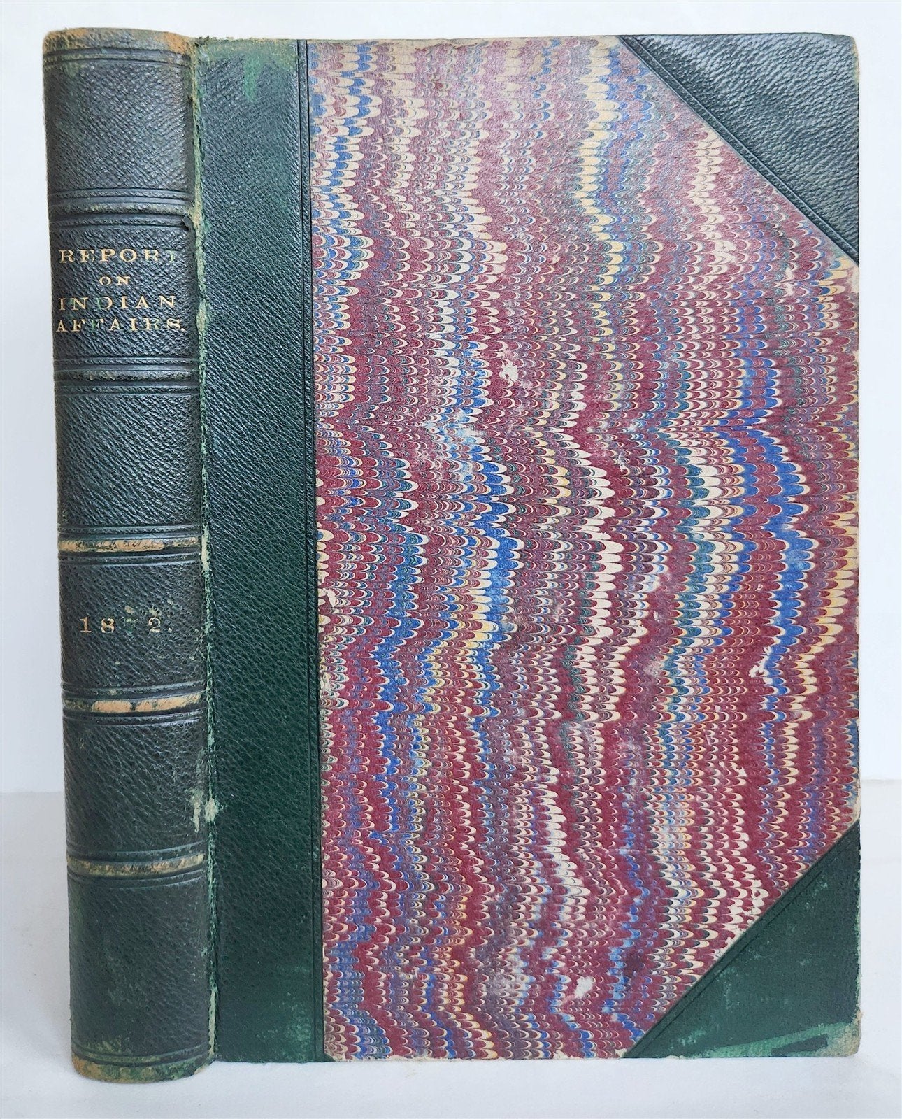 1872 REPORT of COMMISSIONER OF INDIAN AFFAIRS antique AMERICANA