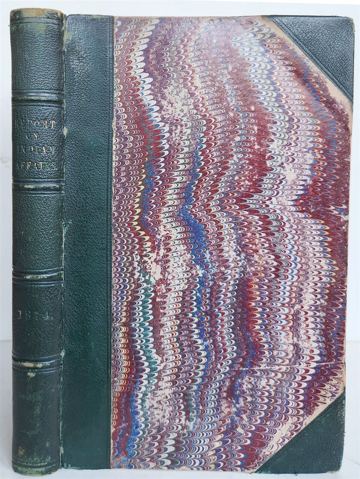1872 REPORT of COMMISSIONER OF INDIAN AFFAIRS antique AMERICANA